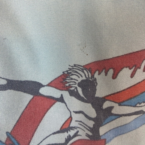 Vintage Golden Breed Surf Wear Vest Jacket Puffer SZ Med Oversized Hang Ten 70s - Picture 5 of 9